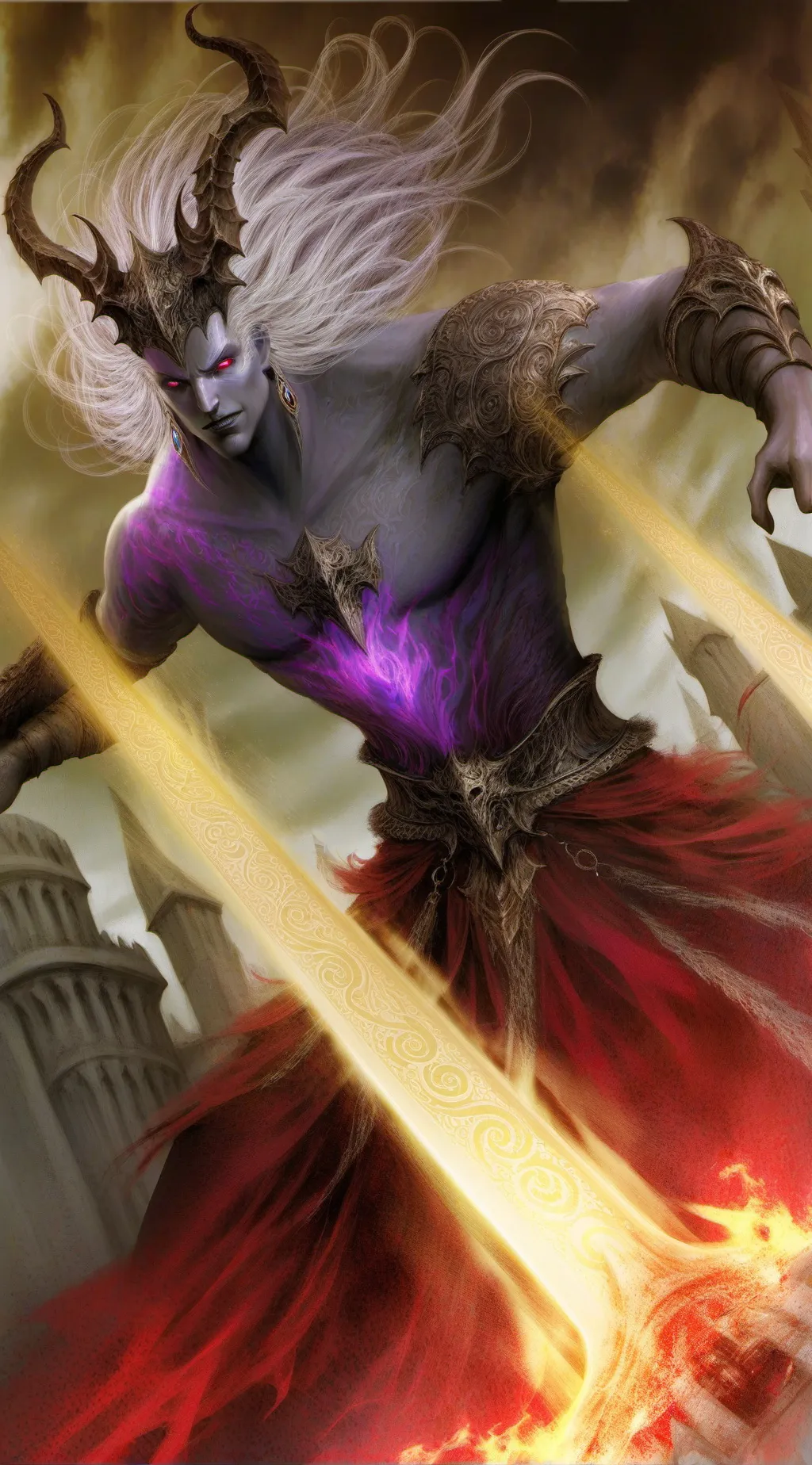 ai character: Conde Dracula background