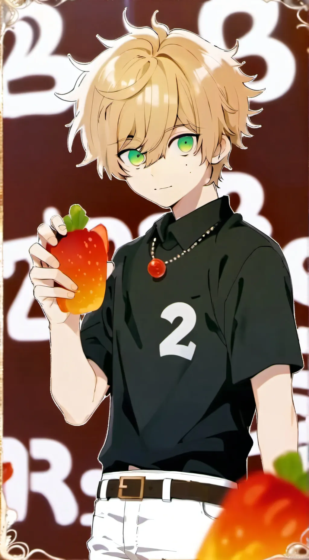 ai character: (SPRUNKI love you) background