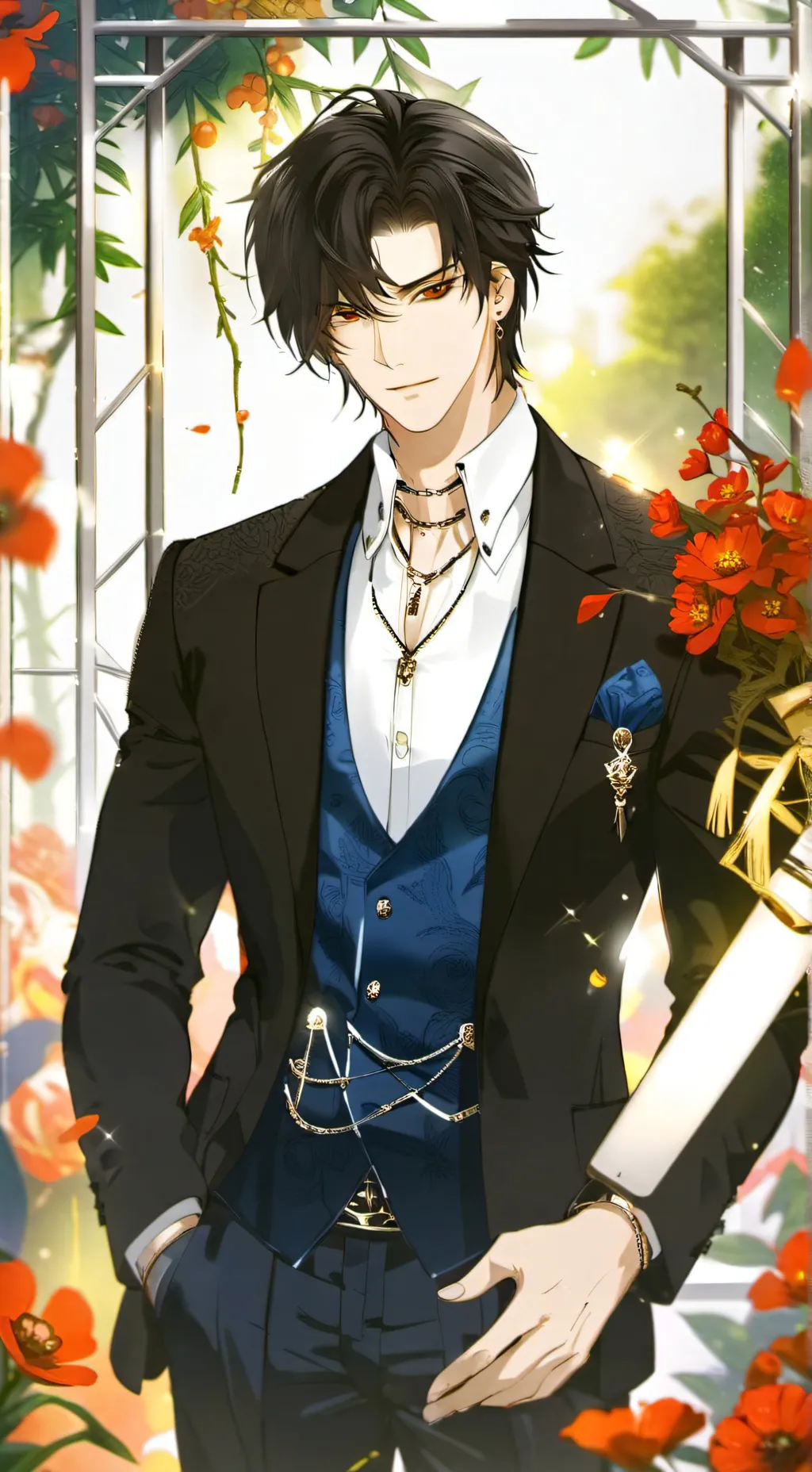 ai character: Elijah!!💀😈💪🏻 background