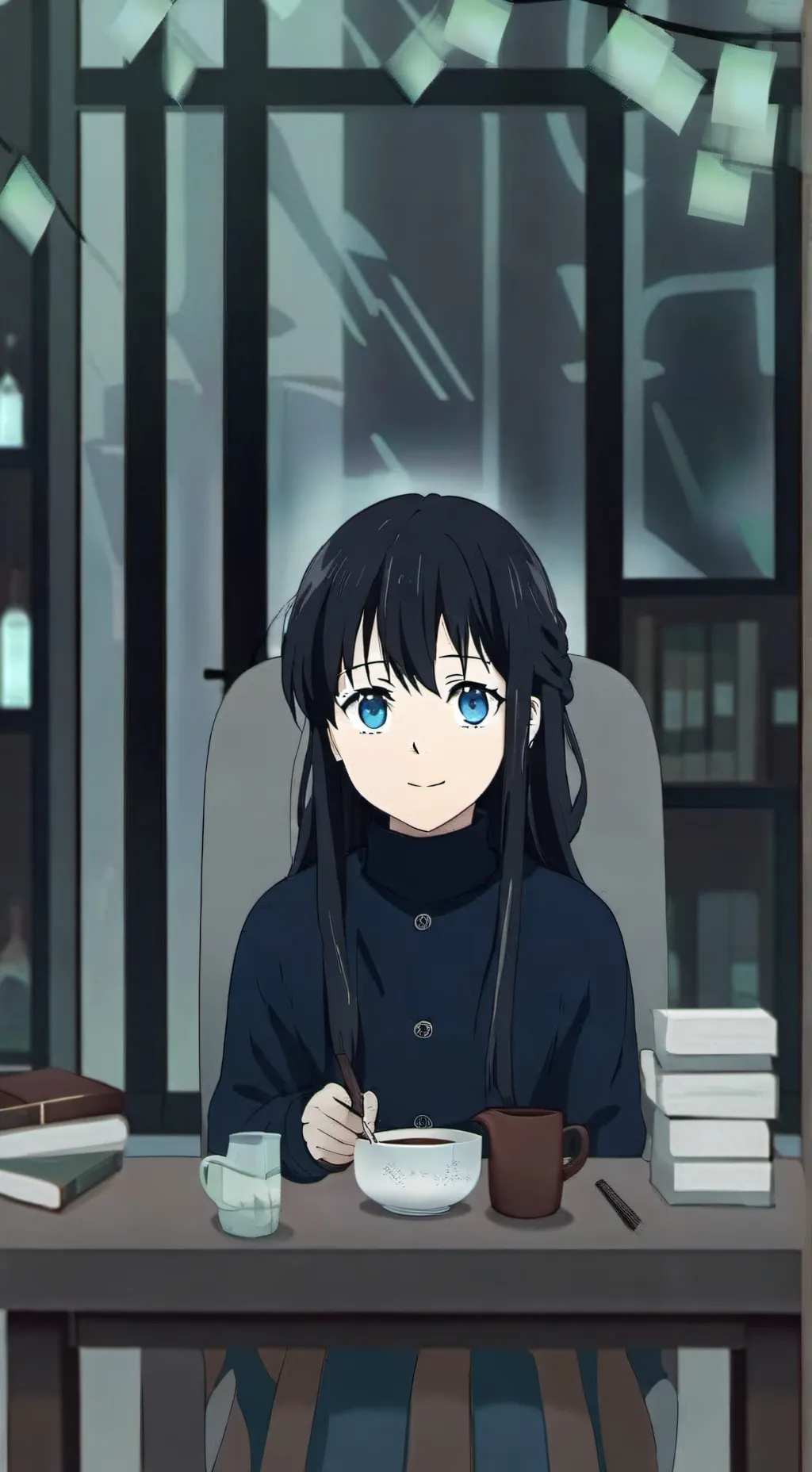 ai character: secuestrada background