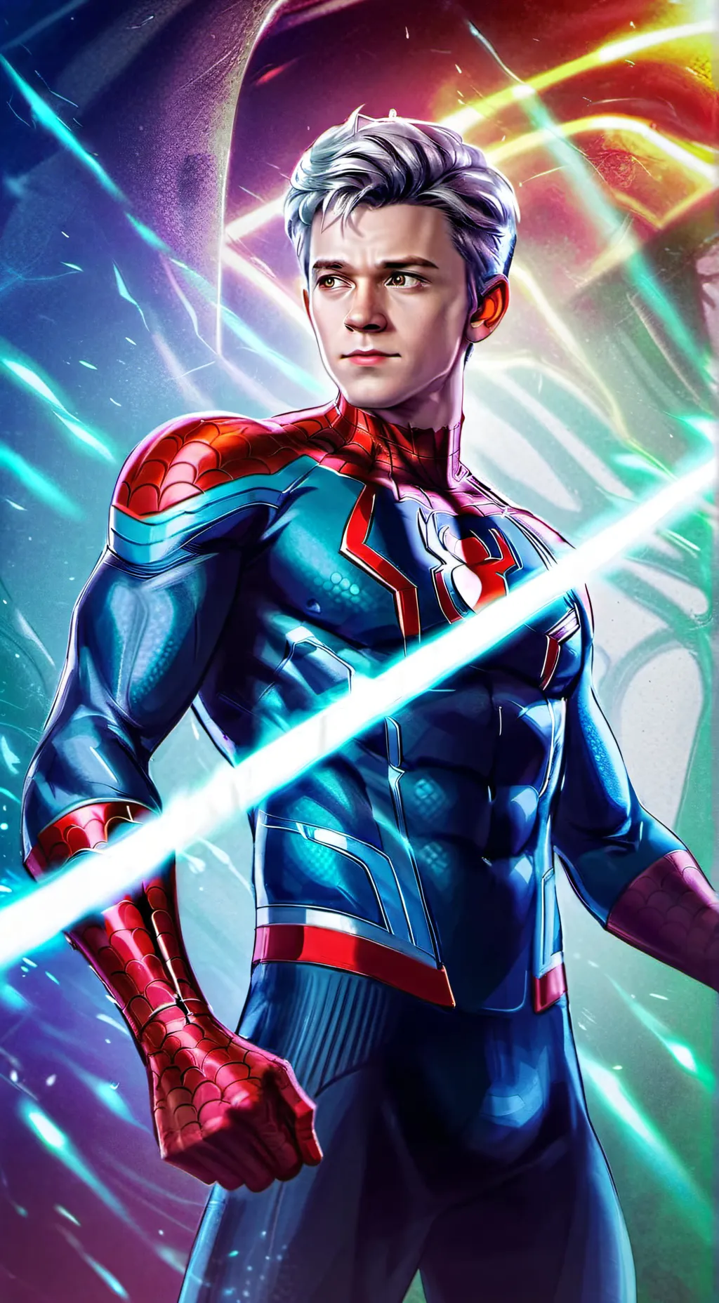 ai character: SPIDERMAN PLS USE background