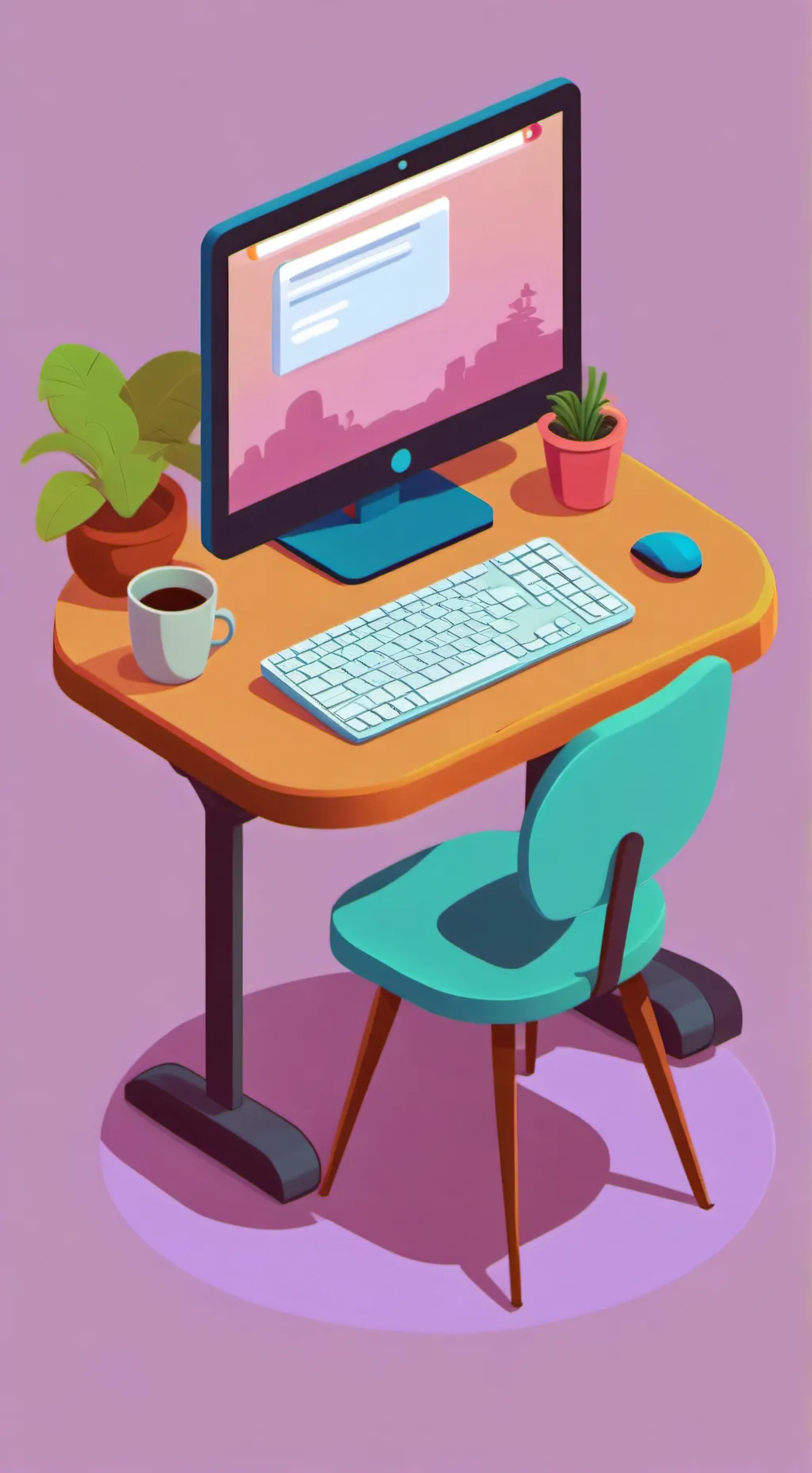 ai character: computer background