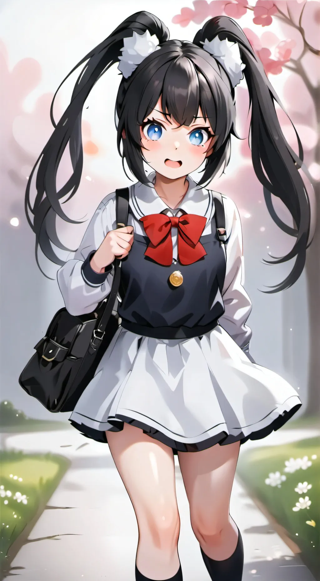 ai character: Sarahsville  background