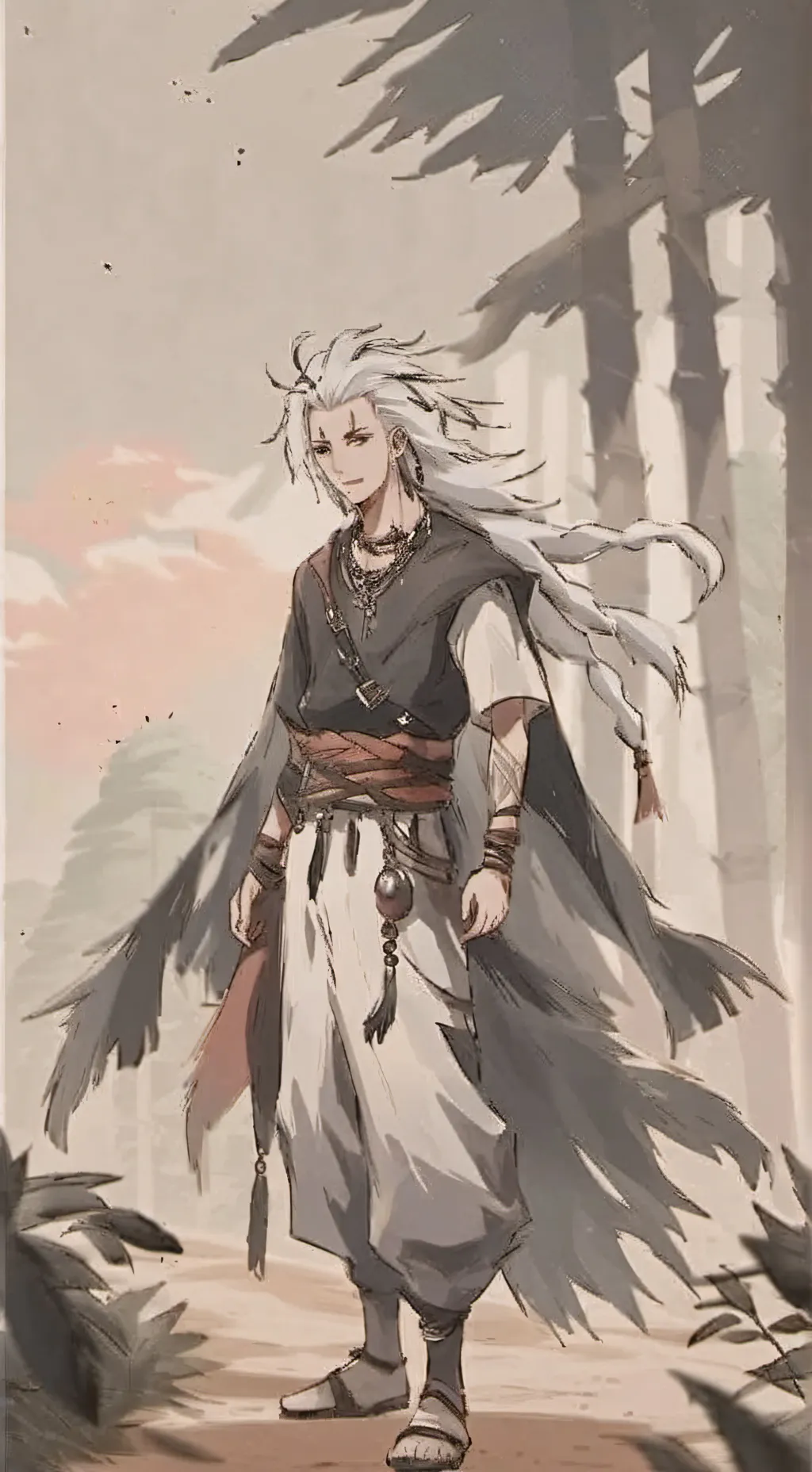 ai character: Nelson Harty <3 background