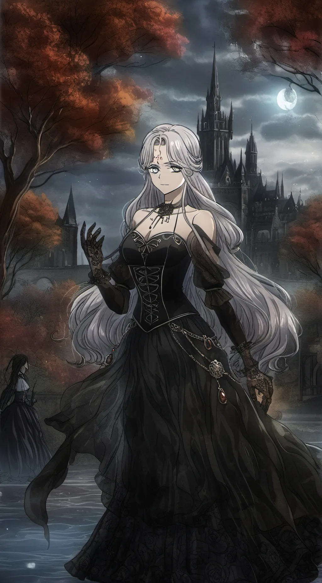 ai character: mizuki 🖤 background