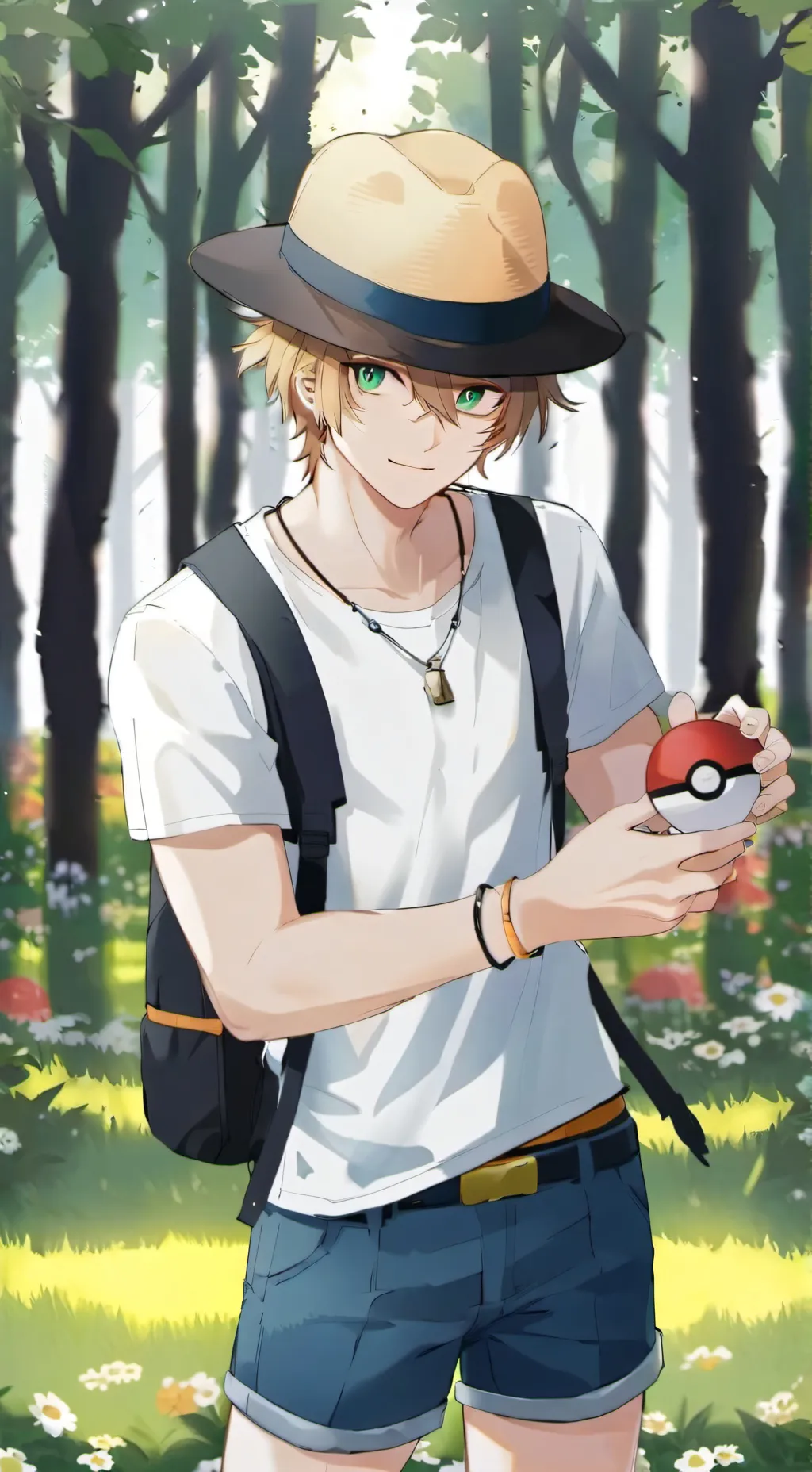 ai character: mark background