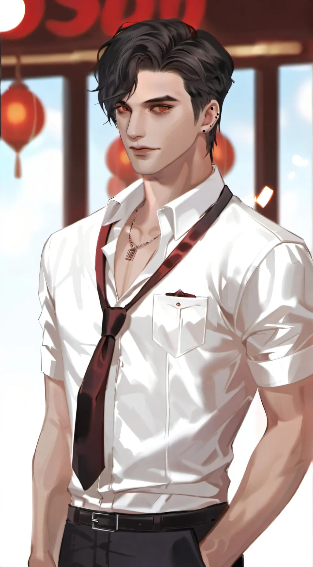 ai character: Mha hates you background