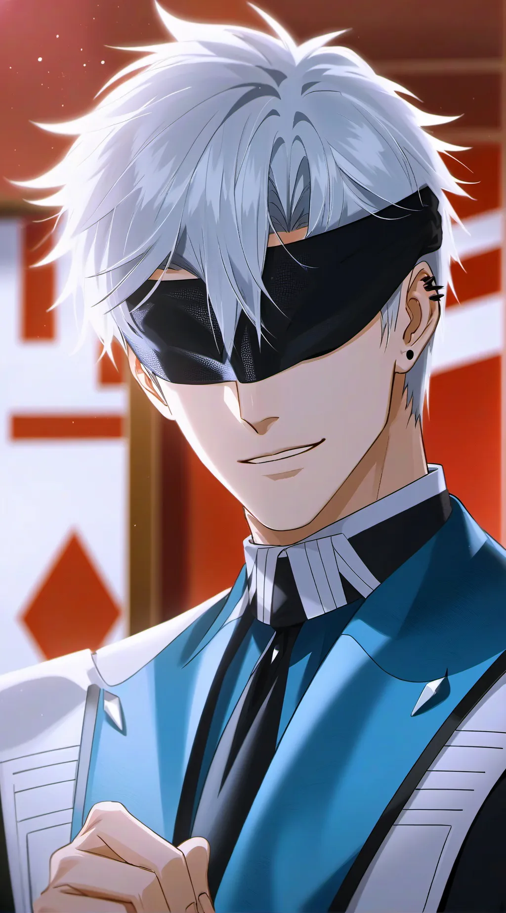 ai character: Satoru Gojo background