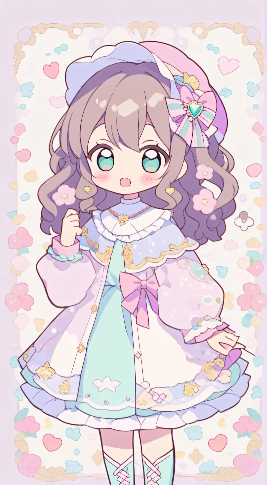 ai character: bebé chiquita  background