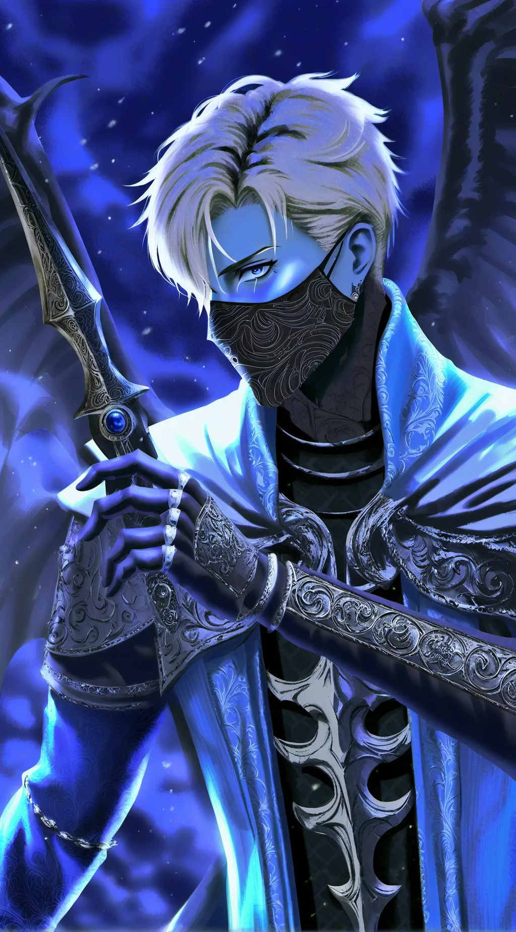 ai character: Поедатель background