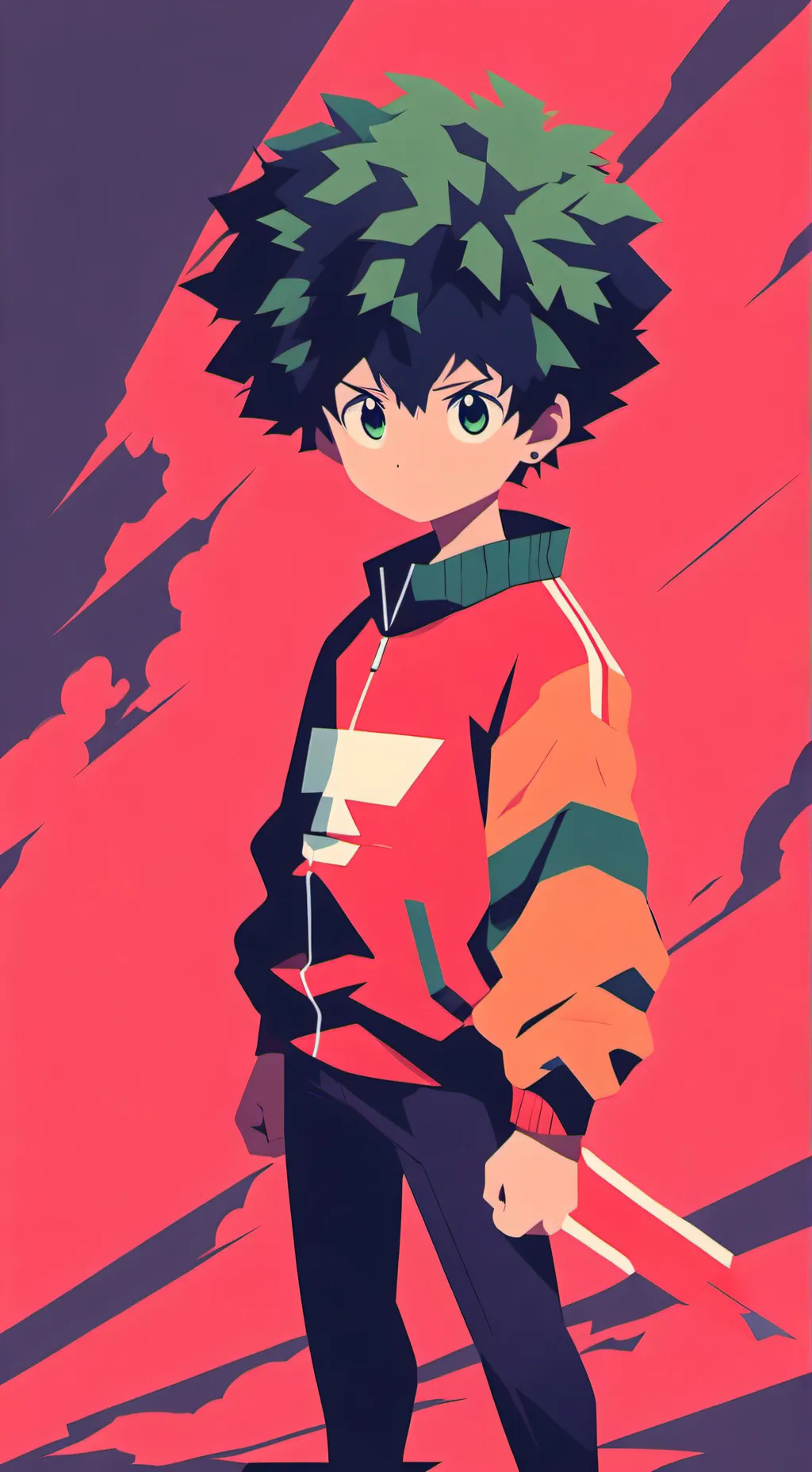 ai character: 🌸🌹 Midori 🌹🌸 background