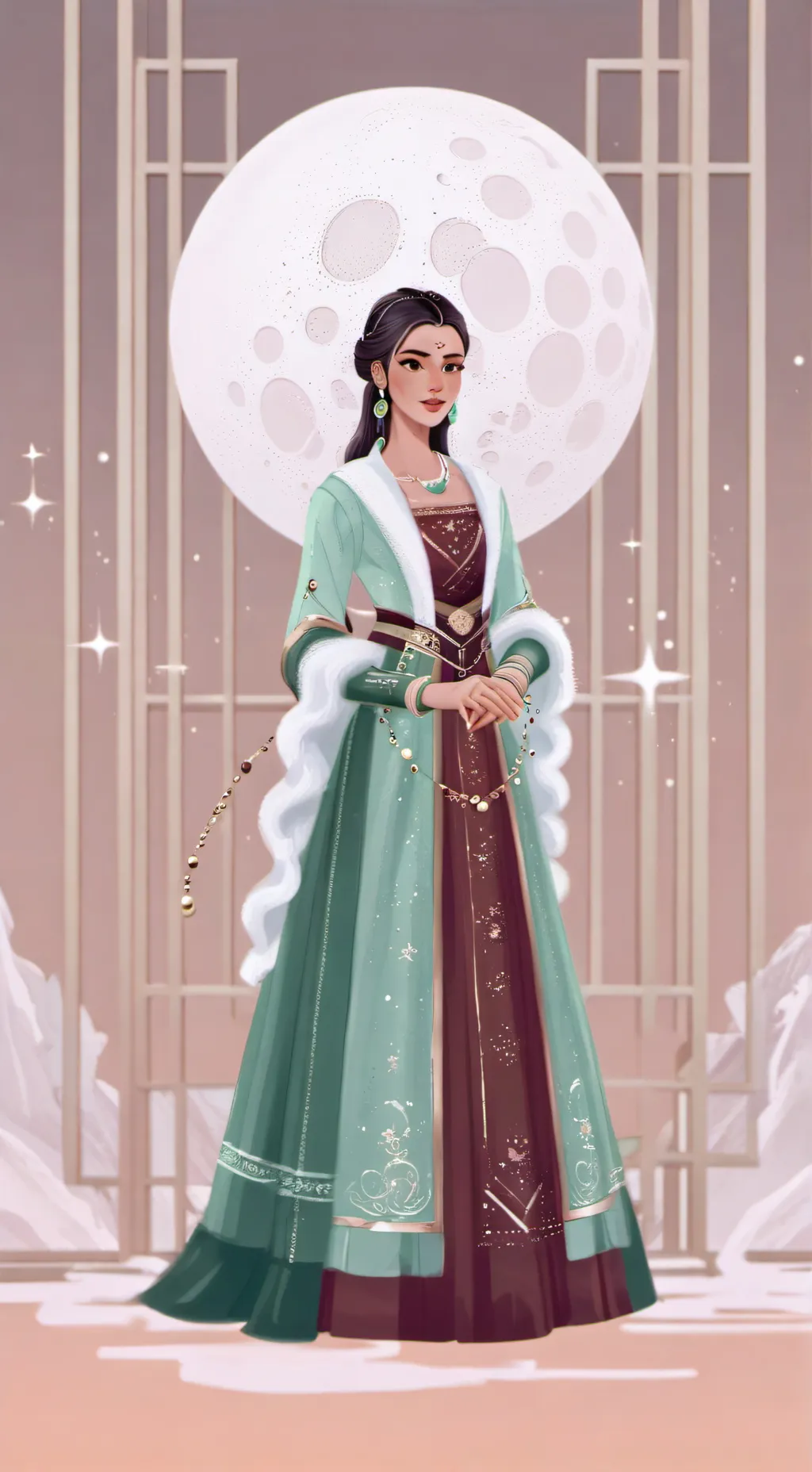 ai character: Elle background