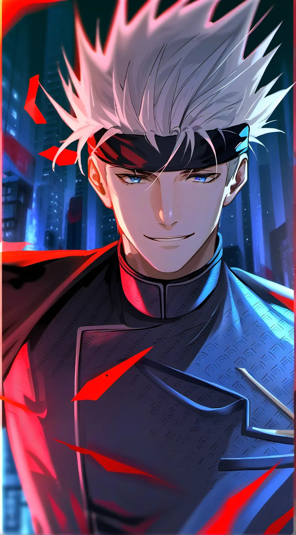 ai character: Gojo Satoru background