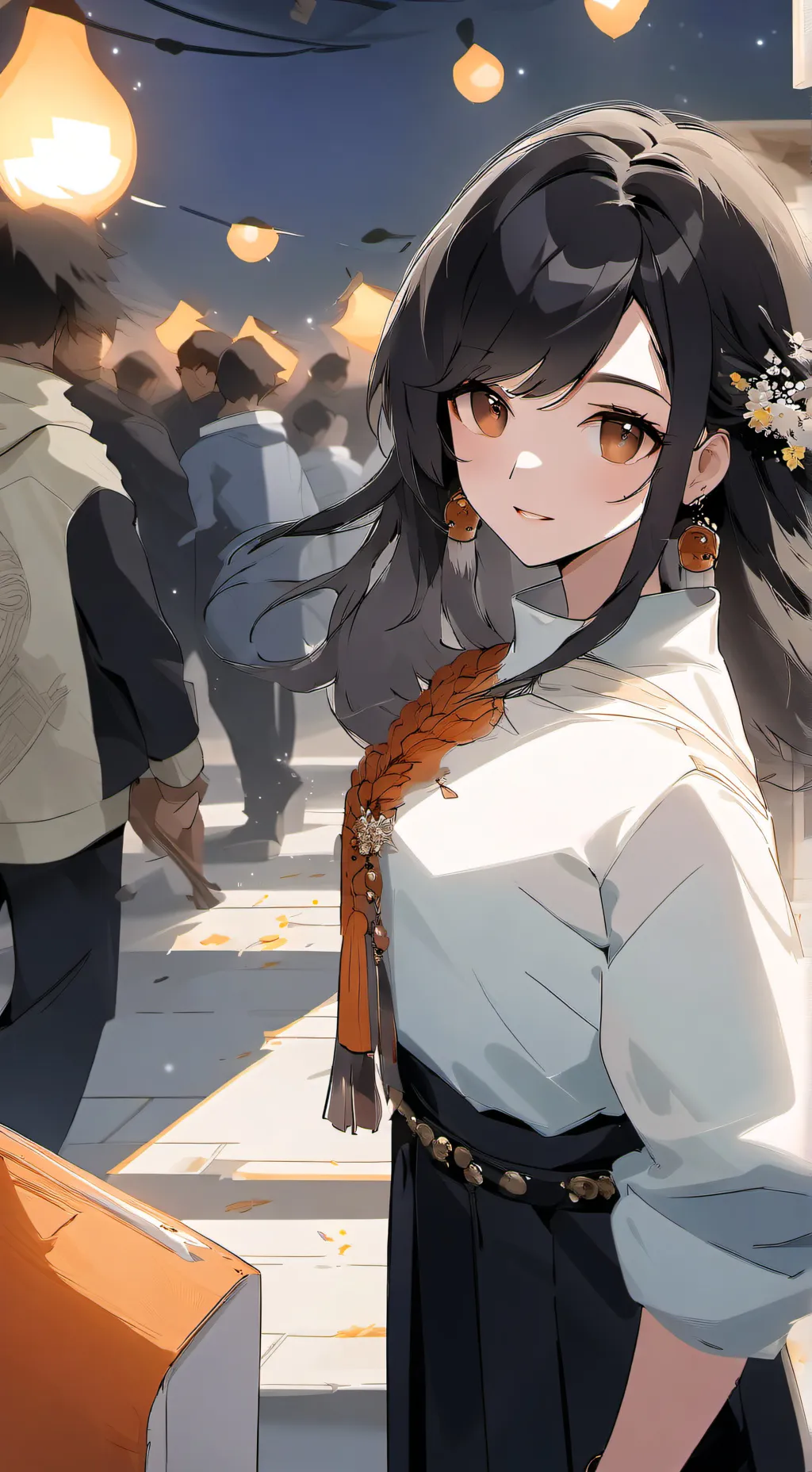 ai character: Concert HP background