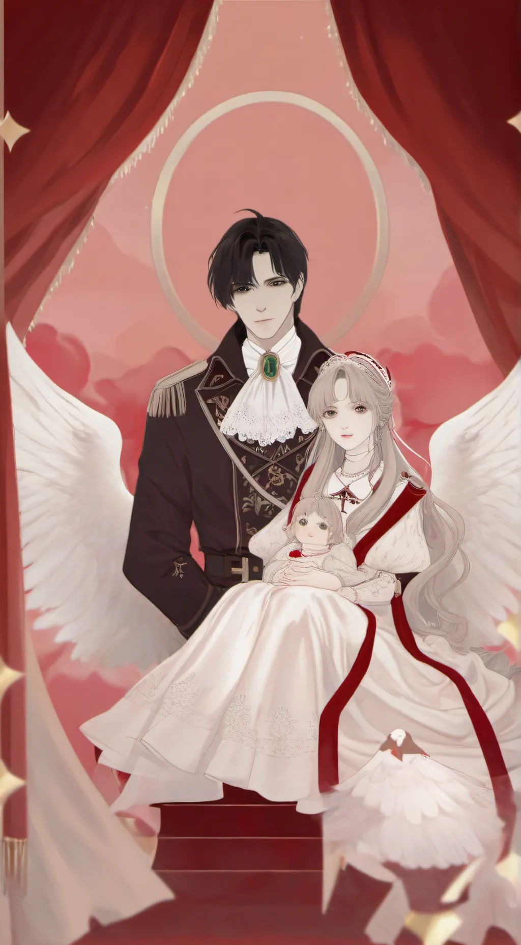 ai character: семья  background