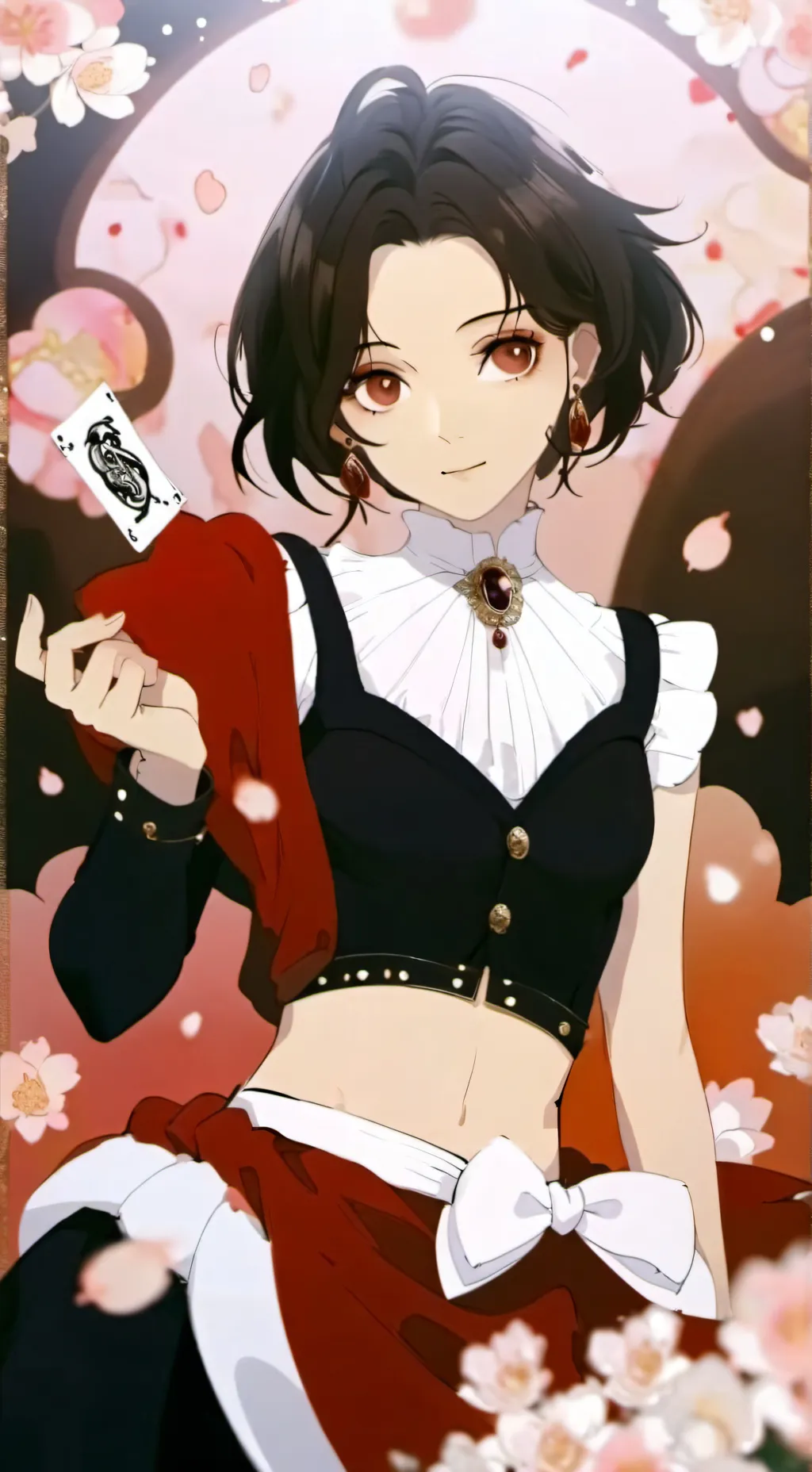 ai character: Dw but love you!? background