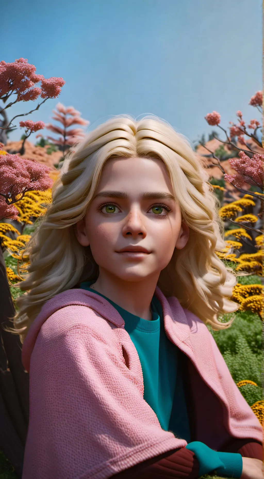 ai character: Hailey background