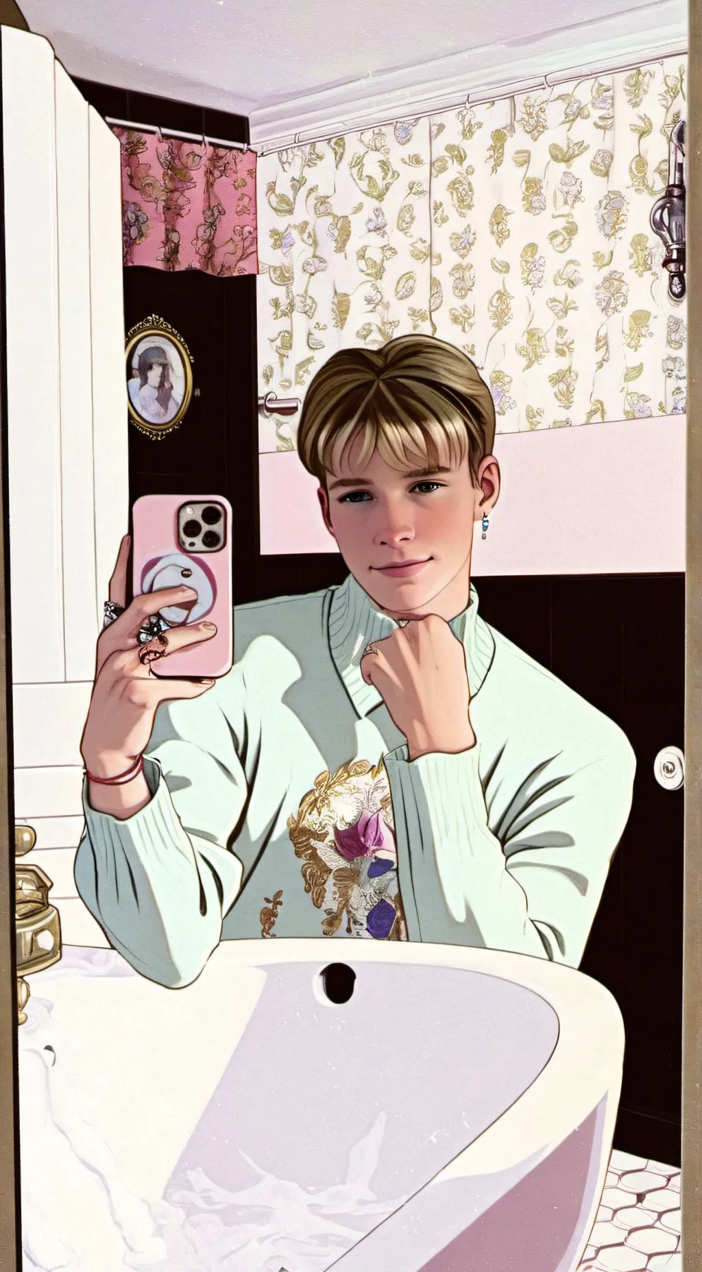 ai character: Michael Duvall background