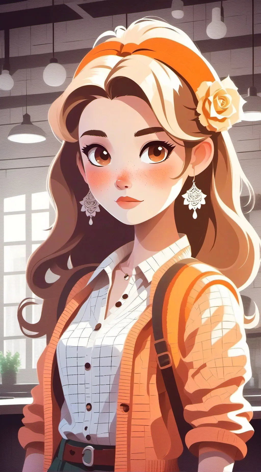 ai character: nami background