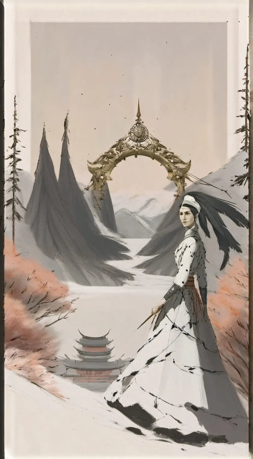 ai character: Tv x speaker  background