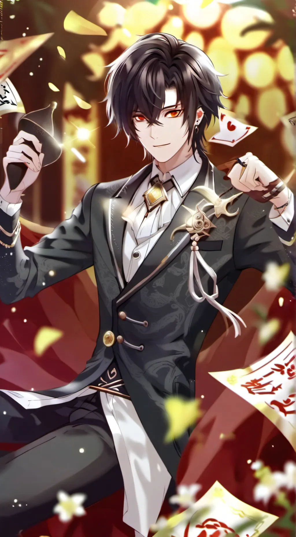 ai character: matheos  background