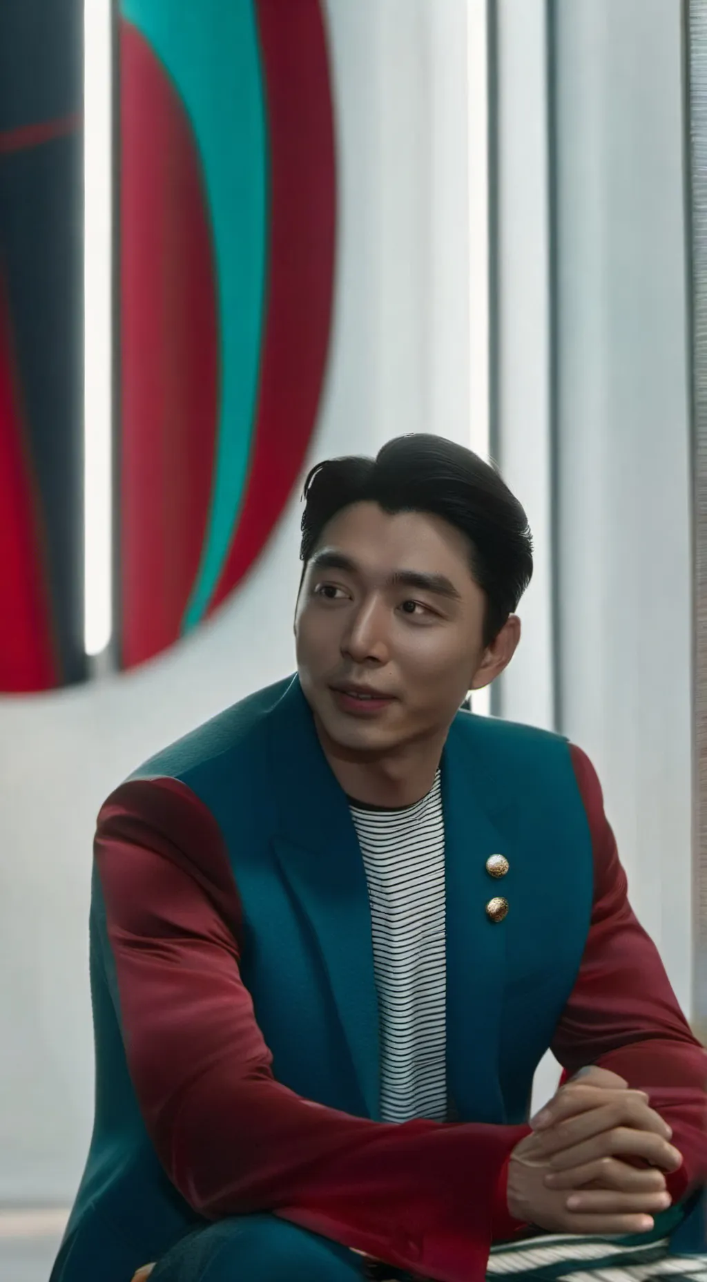 ai character: SQUID GAME background