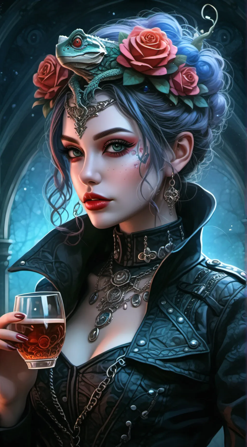 ai character: Madam Christy background