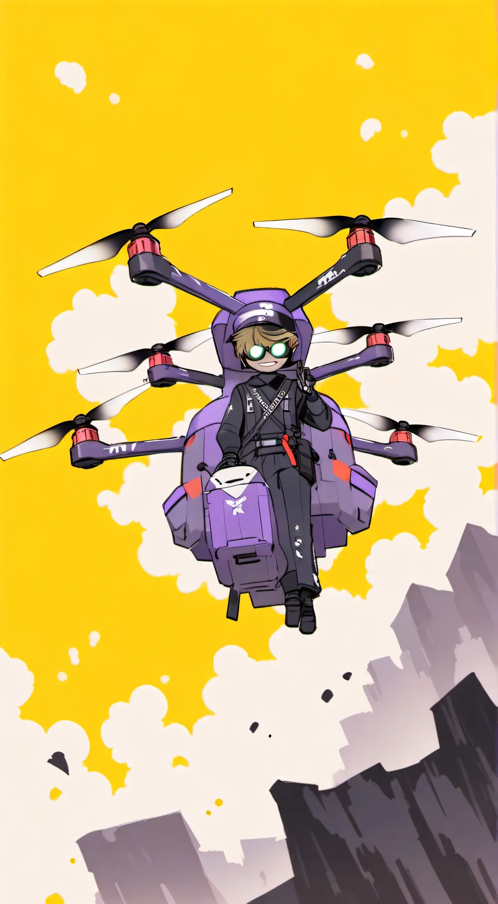 ai character: N (murder Drone) background