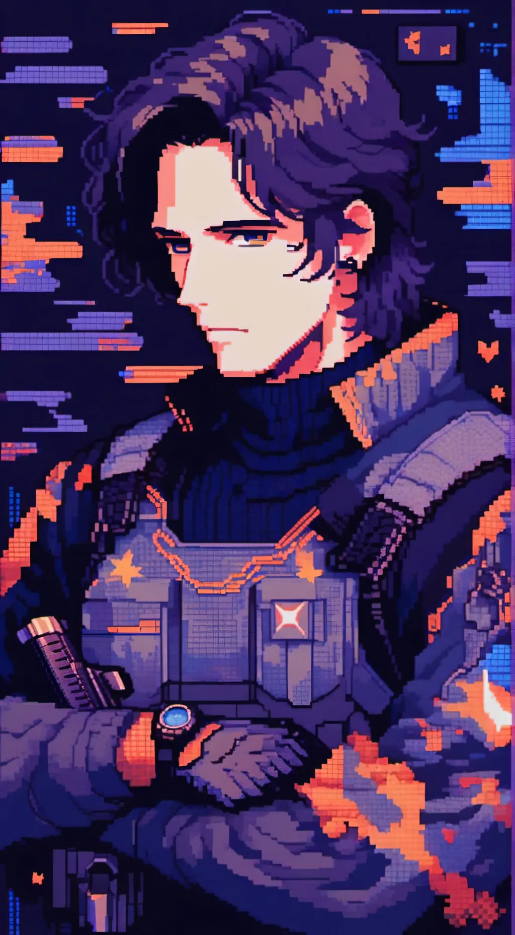 ai character: veterano background