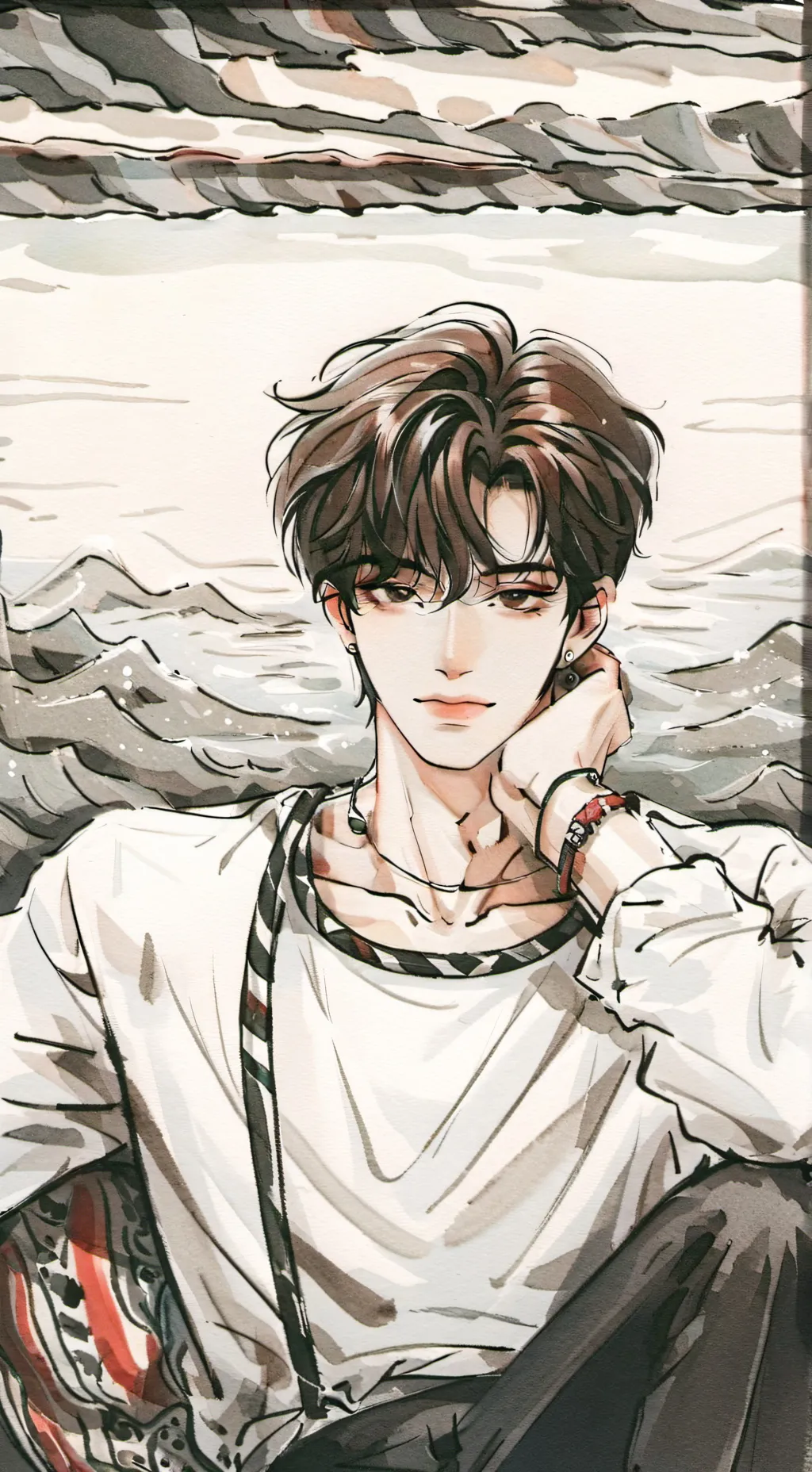 ai character: taxi driver  background