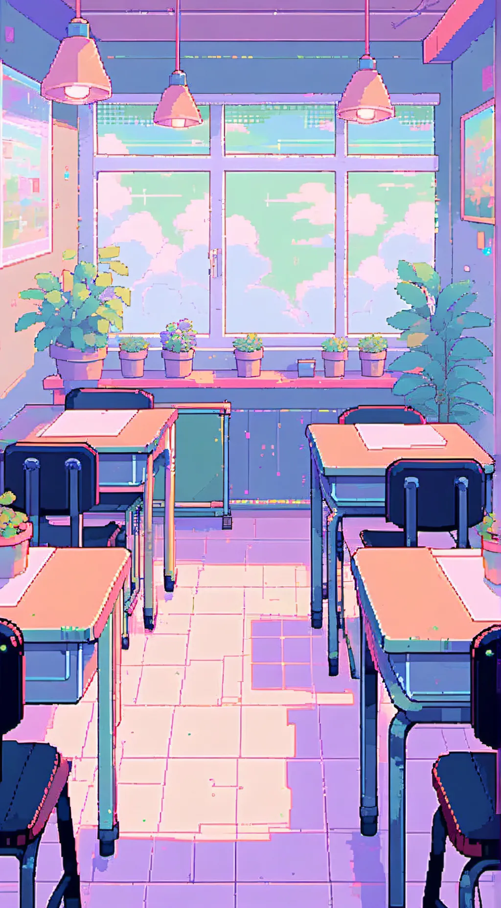 ai character: school background