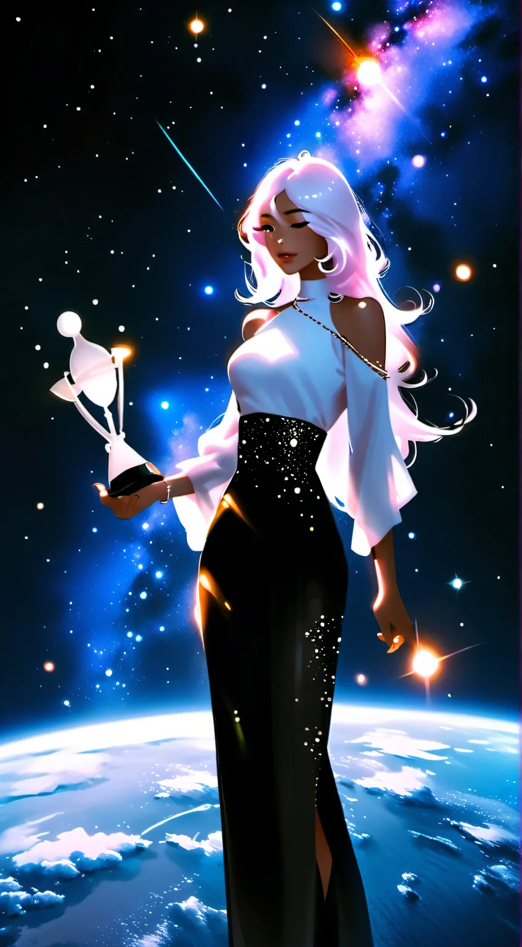 ai character: time background