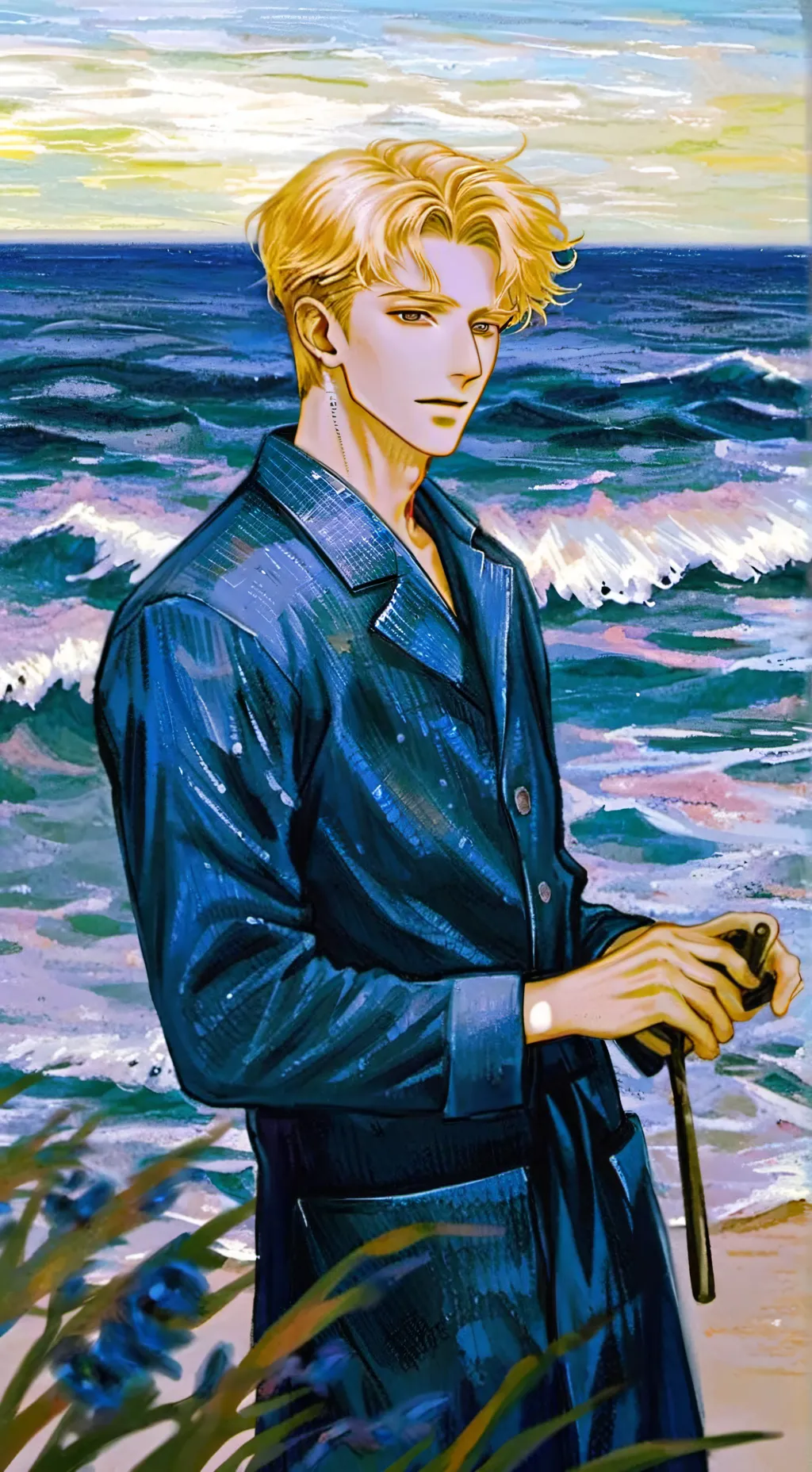 ai character: Timéo background