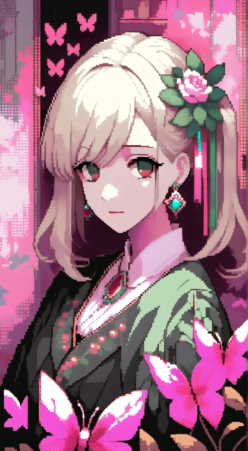 ai character: Refrigerator background