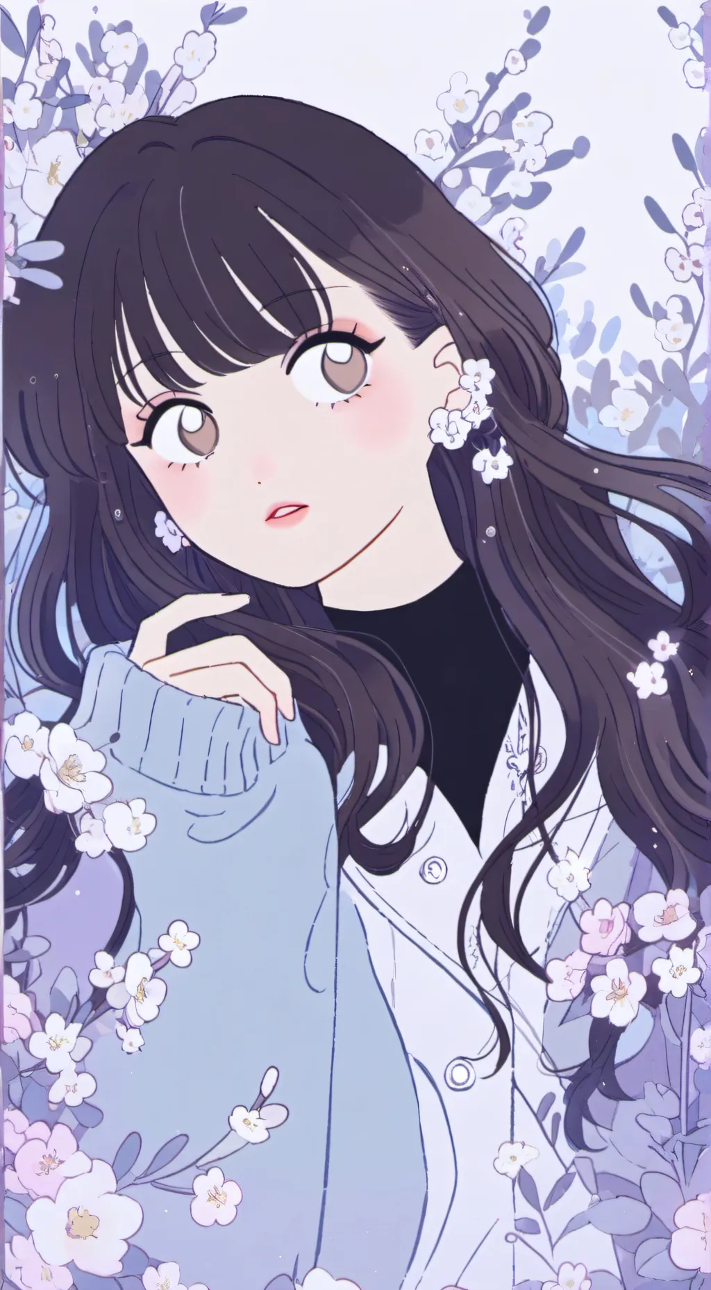 ai character: olivea rogrego background