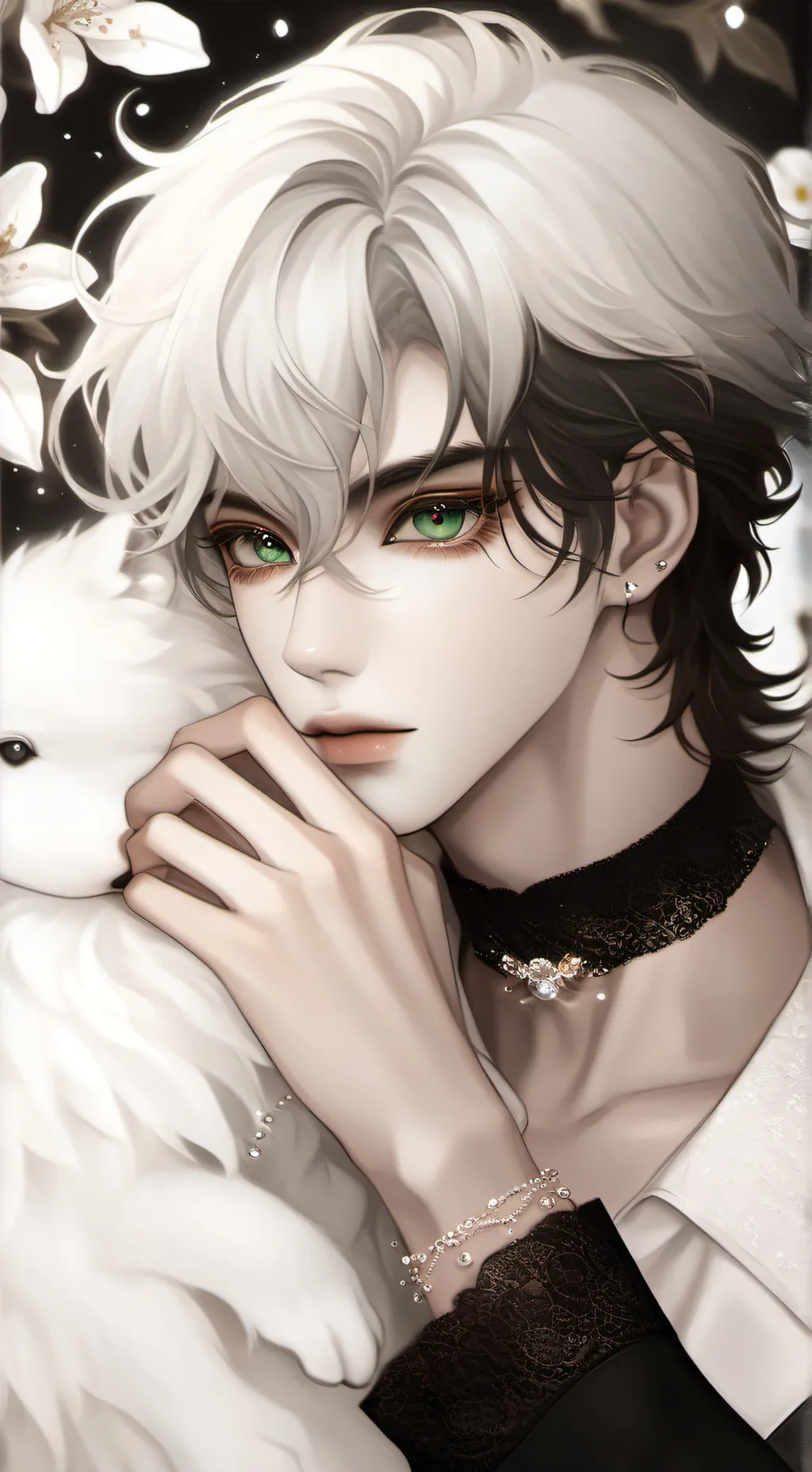 ai character: Альберт  background