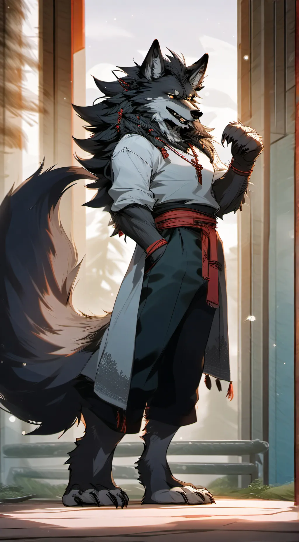 ai character: zara background