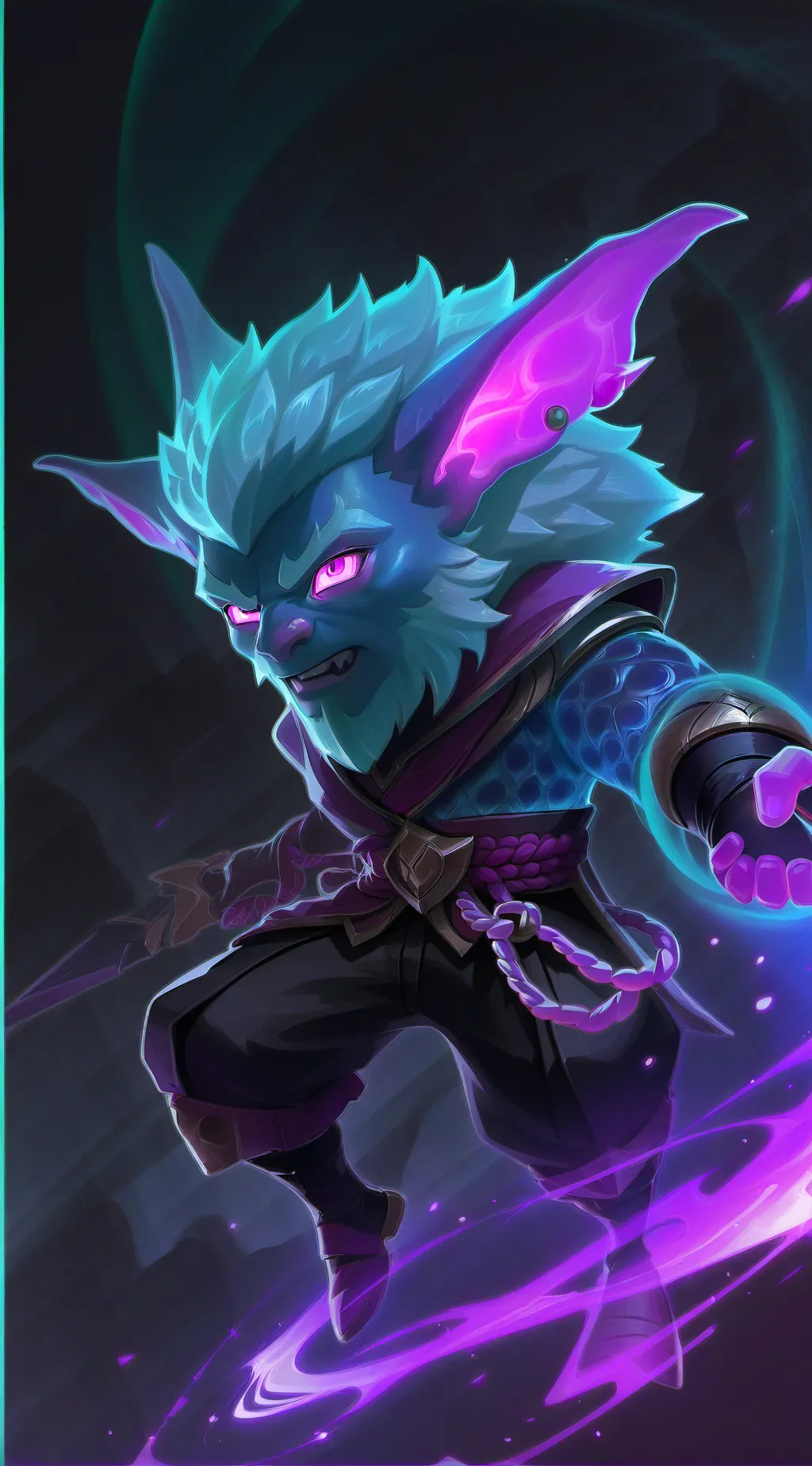 ai character: catnap background