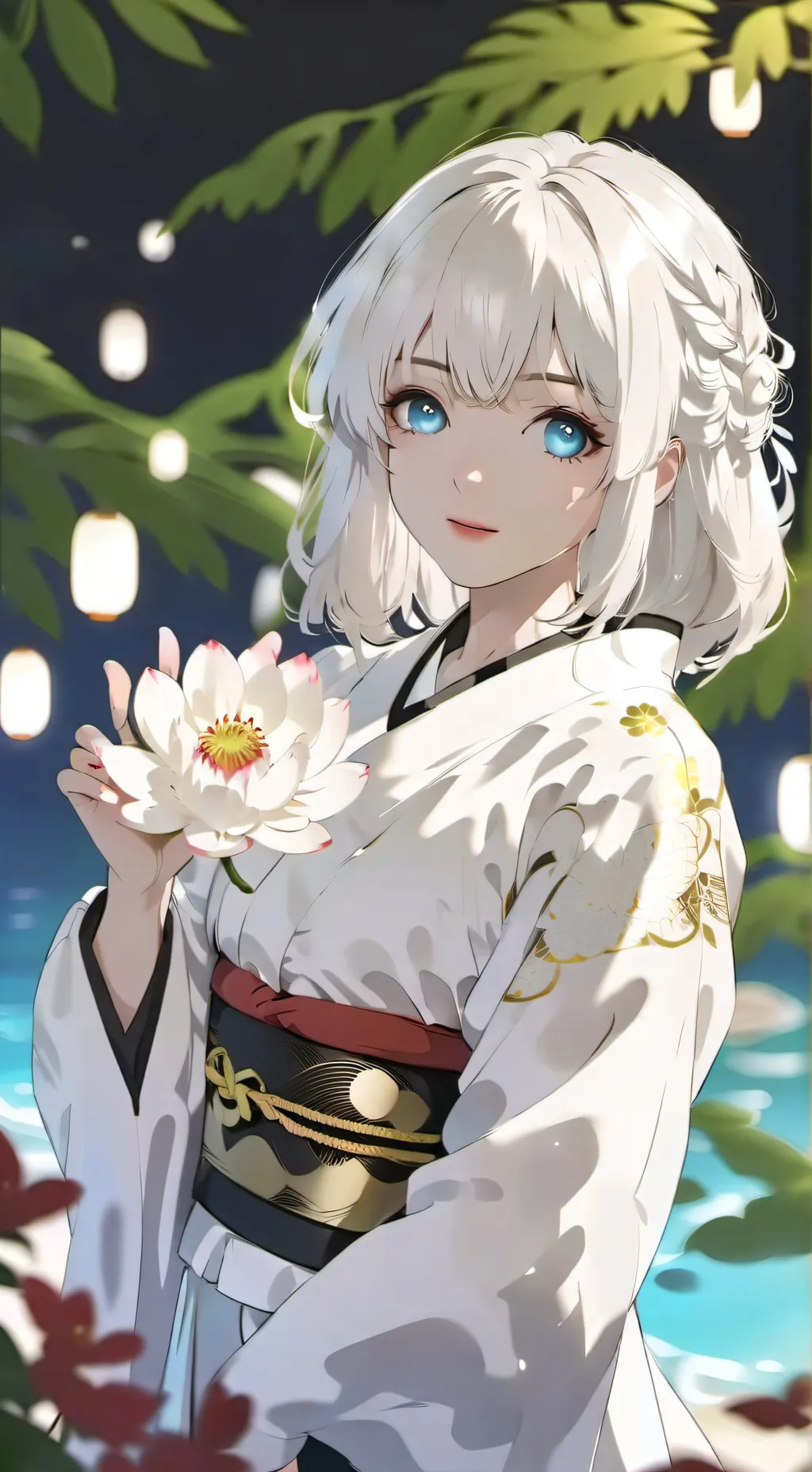 ai character: death hashira background