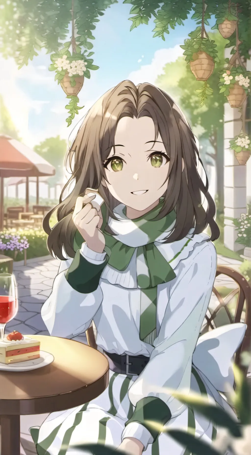 ai character: Amelie background