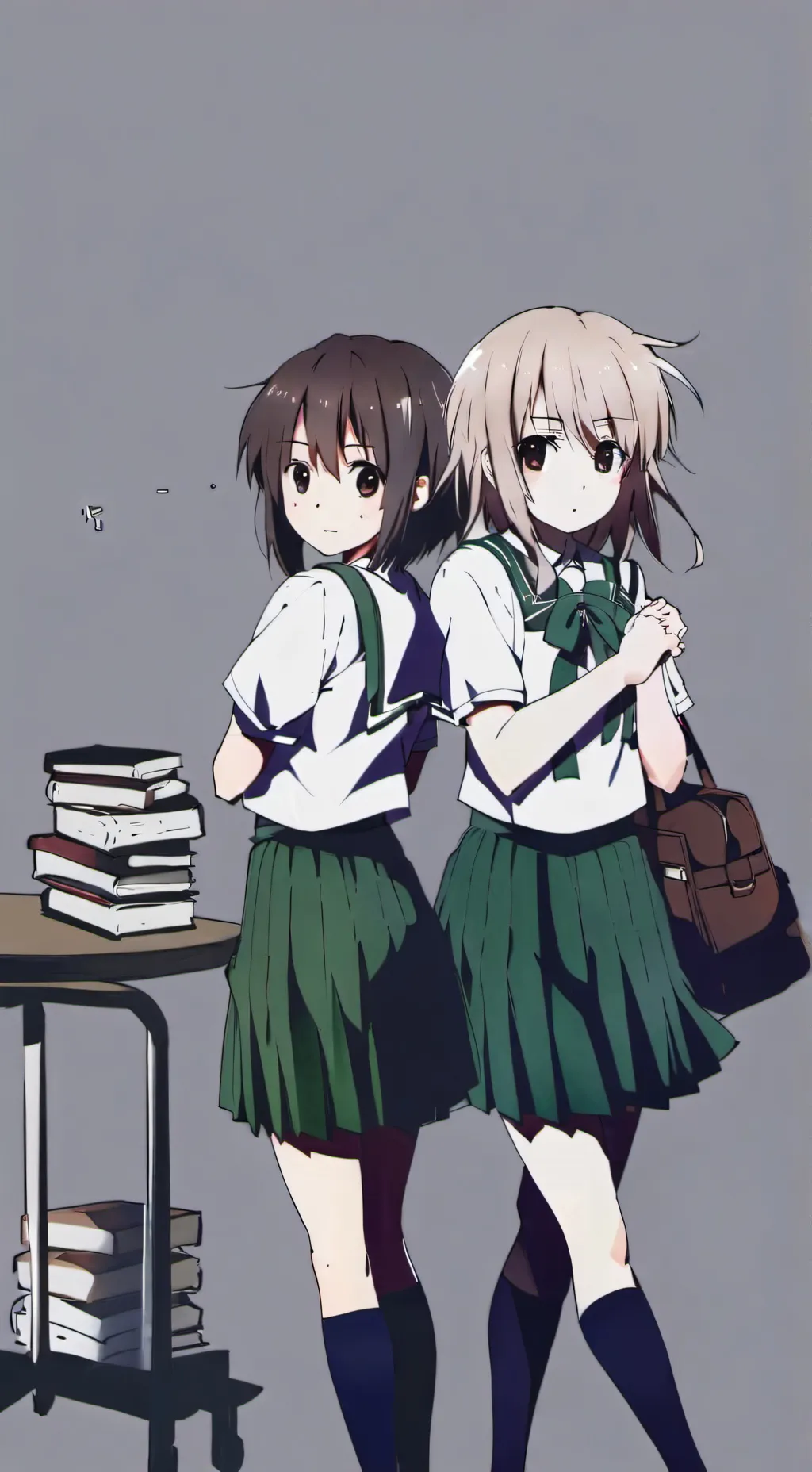 ai character: Gakkou garushi background