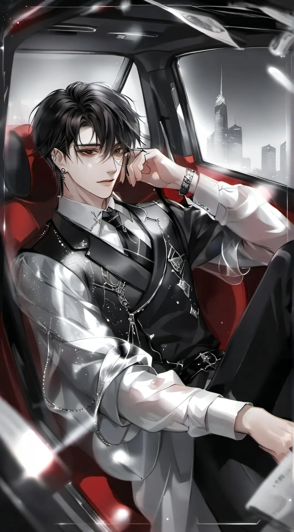 ai character: Lucas🪼 background