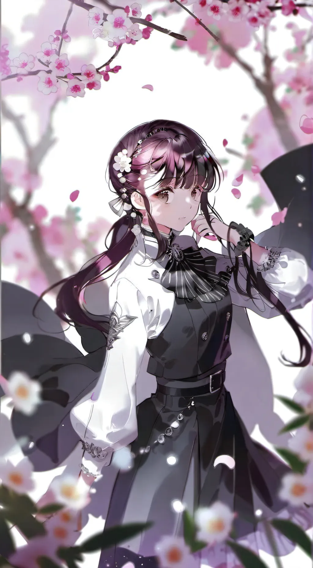 ai character: kanao tsuyuri  background