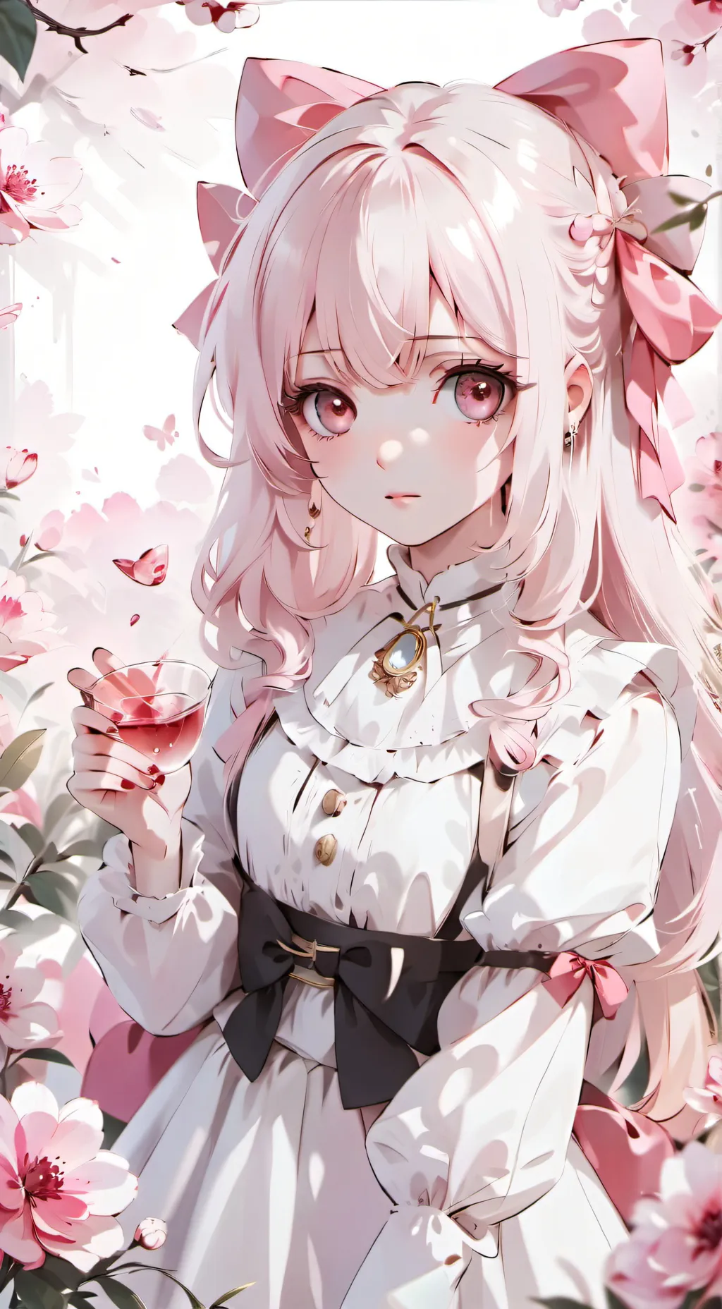 ai character: Сакура🌸 background
