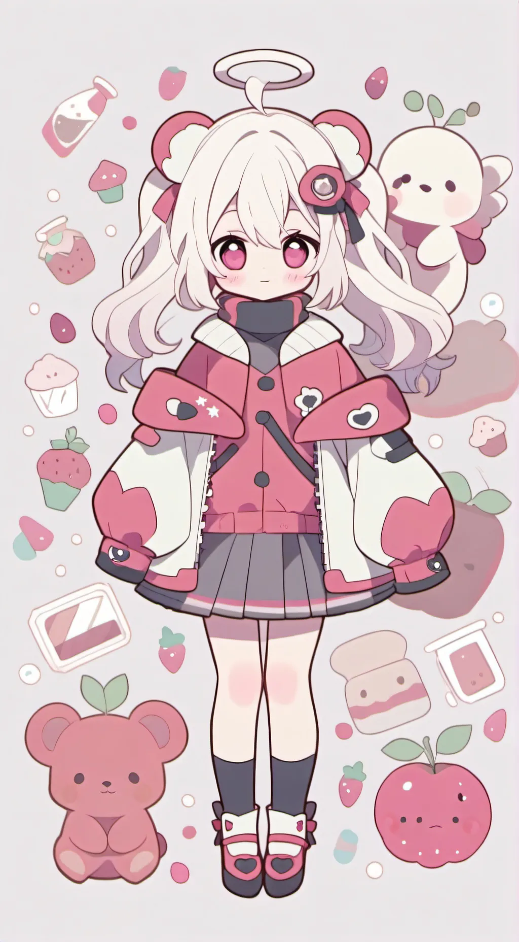 ai character: Meka background