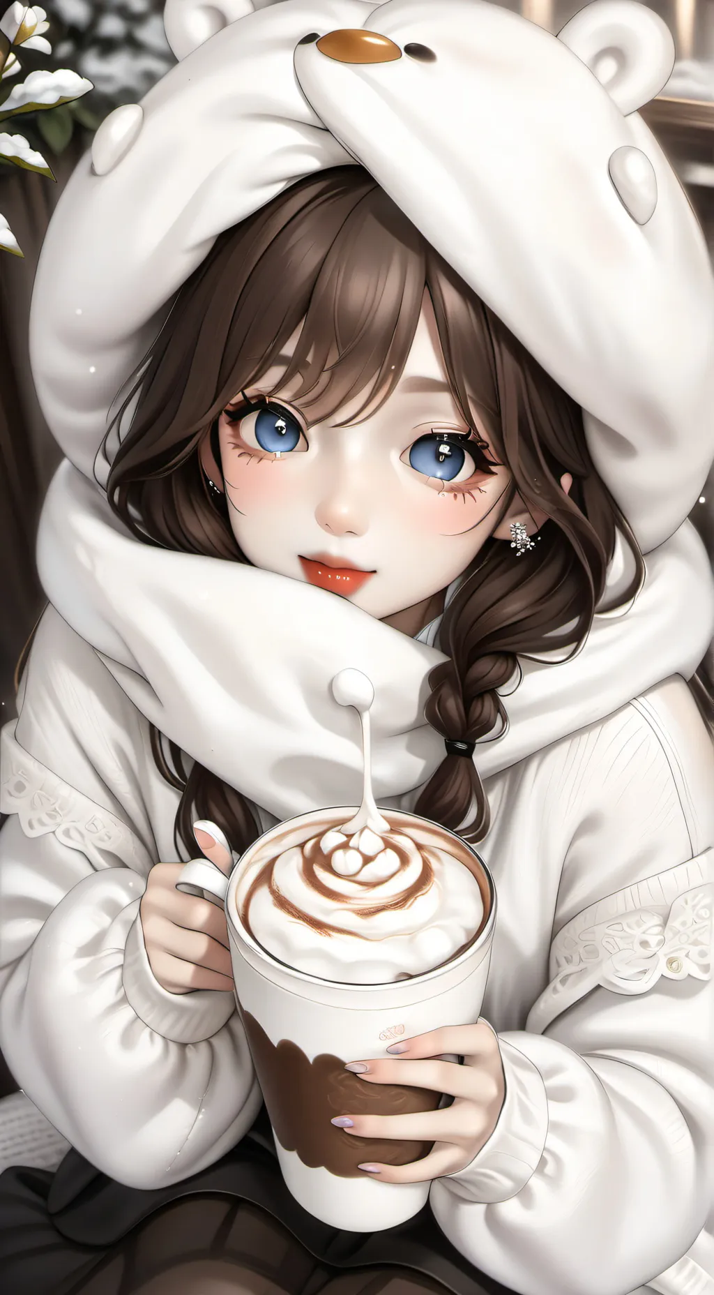 ai character: Lilly  background