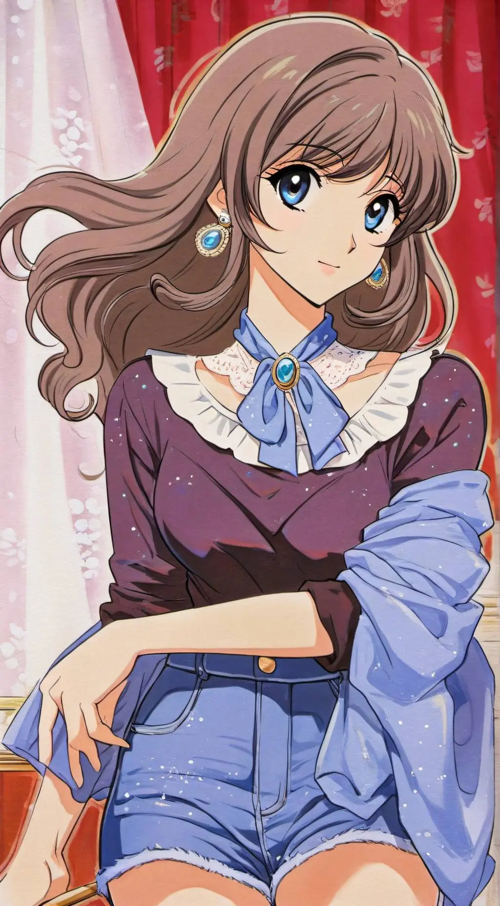 ai character: Isabelle  background