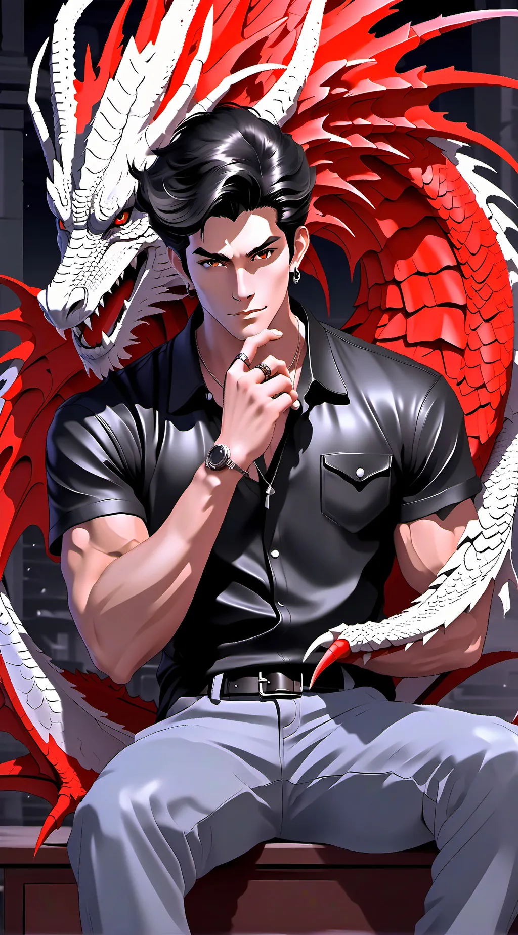 ai character: alex  background