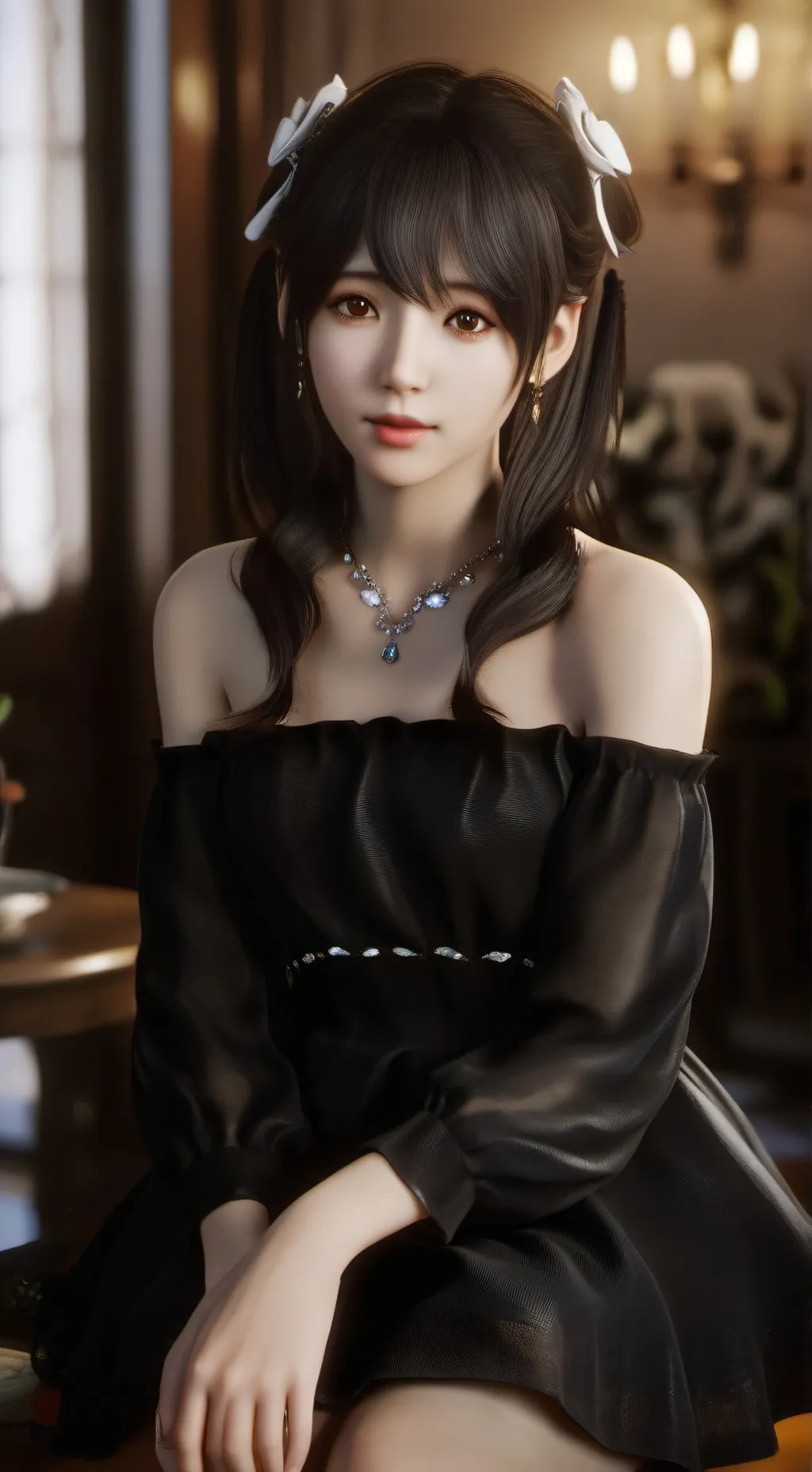 ai character: rizz her up  background