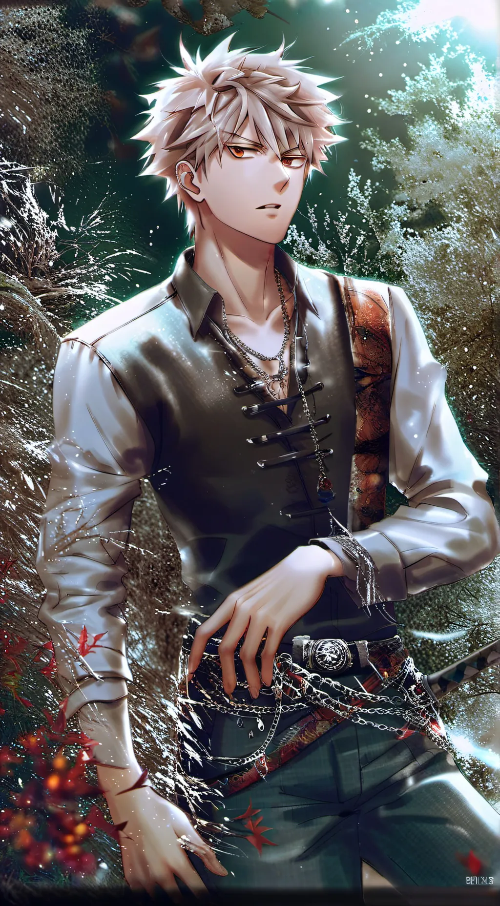 ai character: Bakugo background